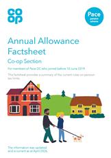 Annual Allowance factsheet - Pre 10 June 2019