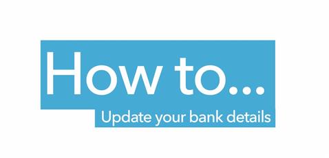 How to update your bank details - video
