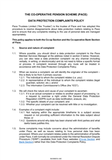 Data Protection Complaints Policy
